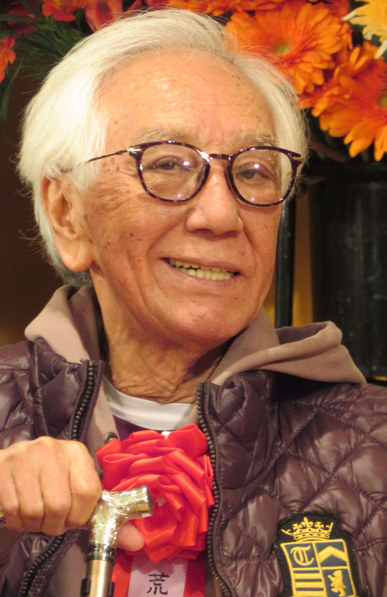 「令和6年度　藤田まさと賞」を受賞した「庄内しぐれ酒」を作詞した荒木とよひささん
