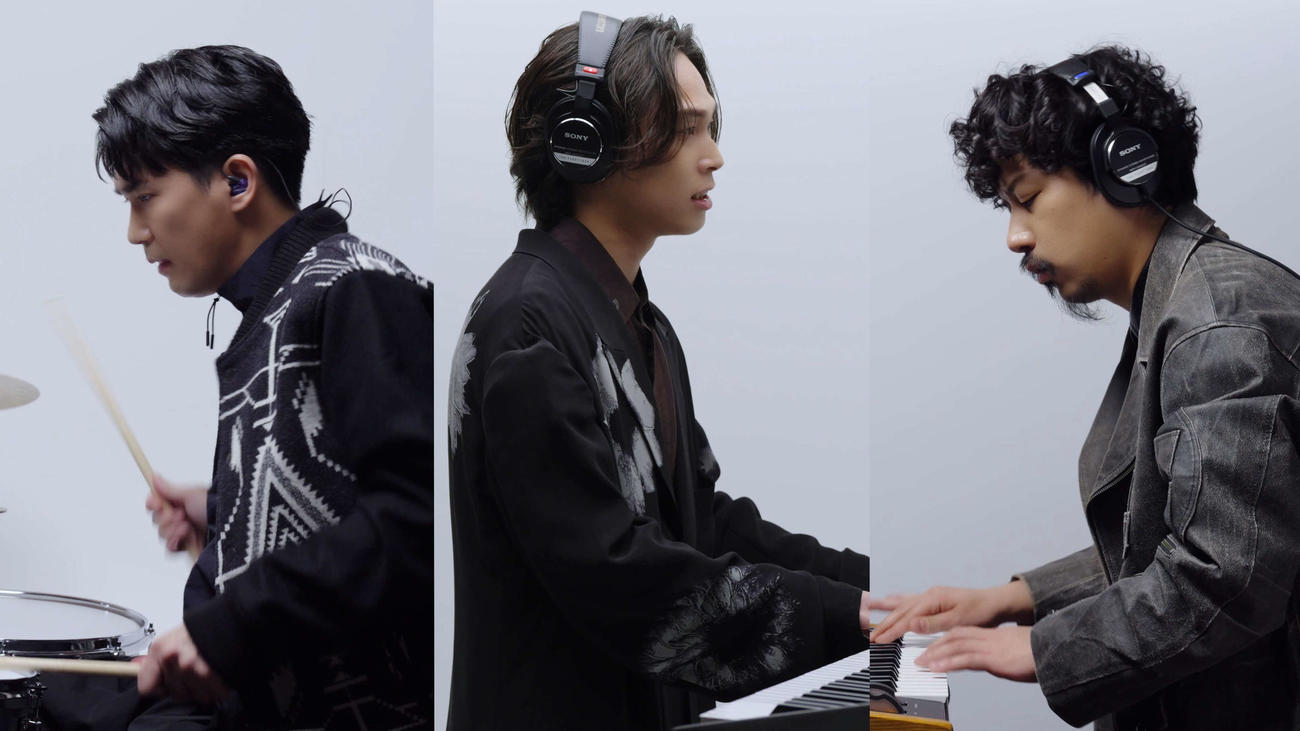 THE FIRST TAKEで「ラストノート」を披露するOmoinotake