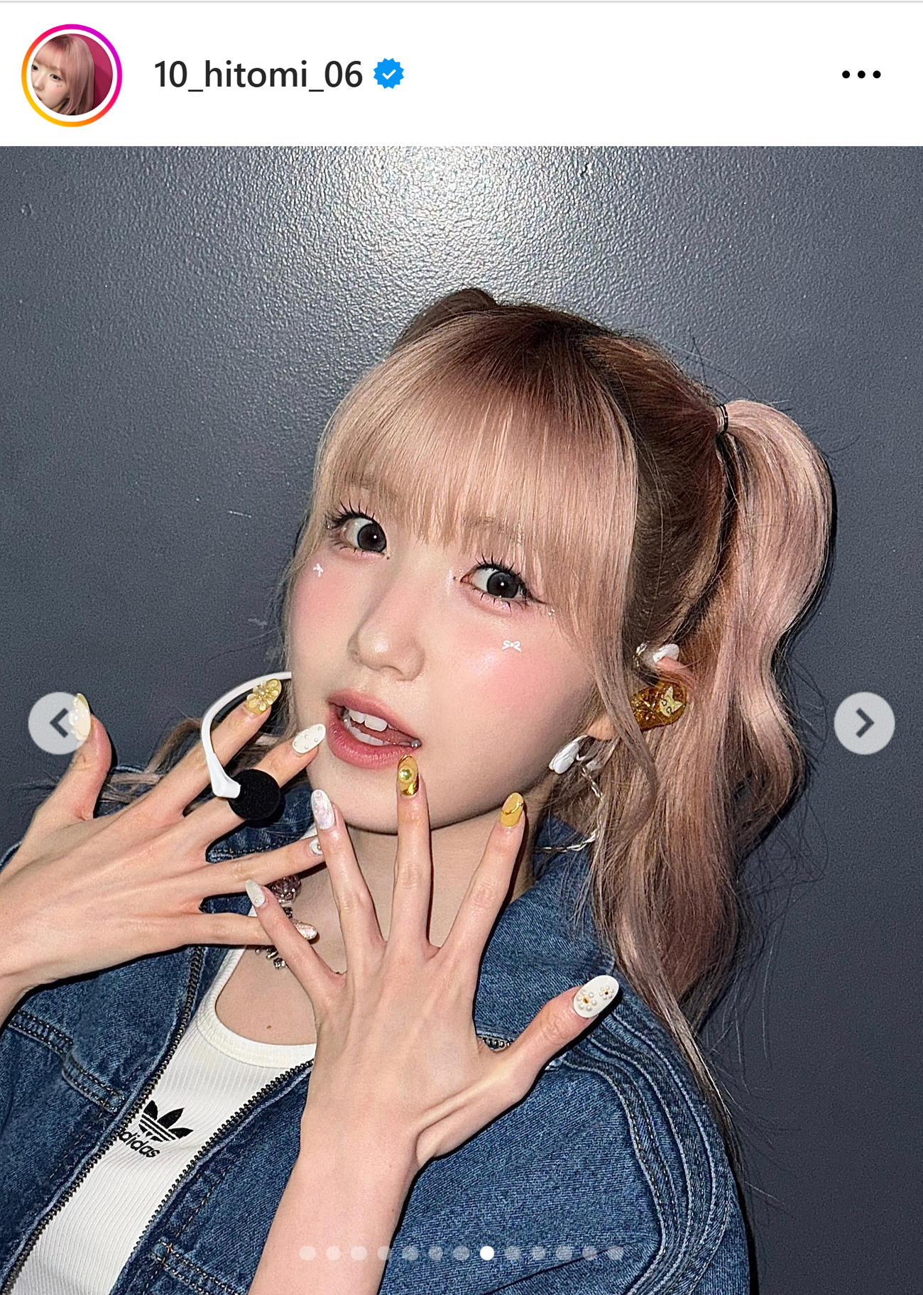 本田仁美のインスタグラムから