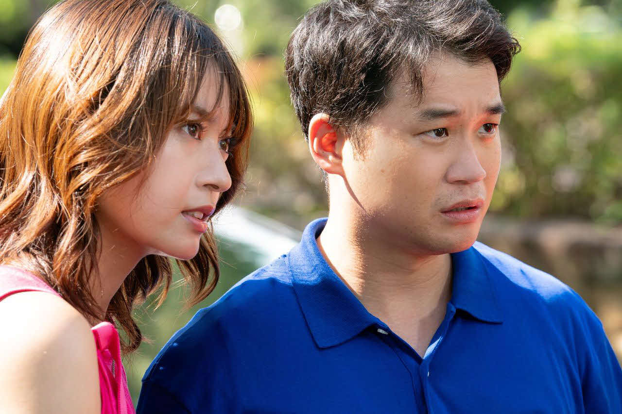 加藤浩次監督作「Victims」に出演する田辺桃子、矢本悠馬（C）2024 MIRRORLIAR FILMS PROJECT