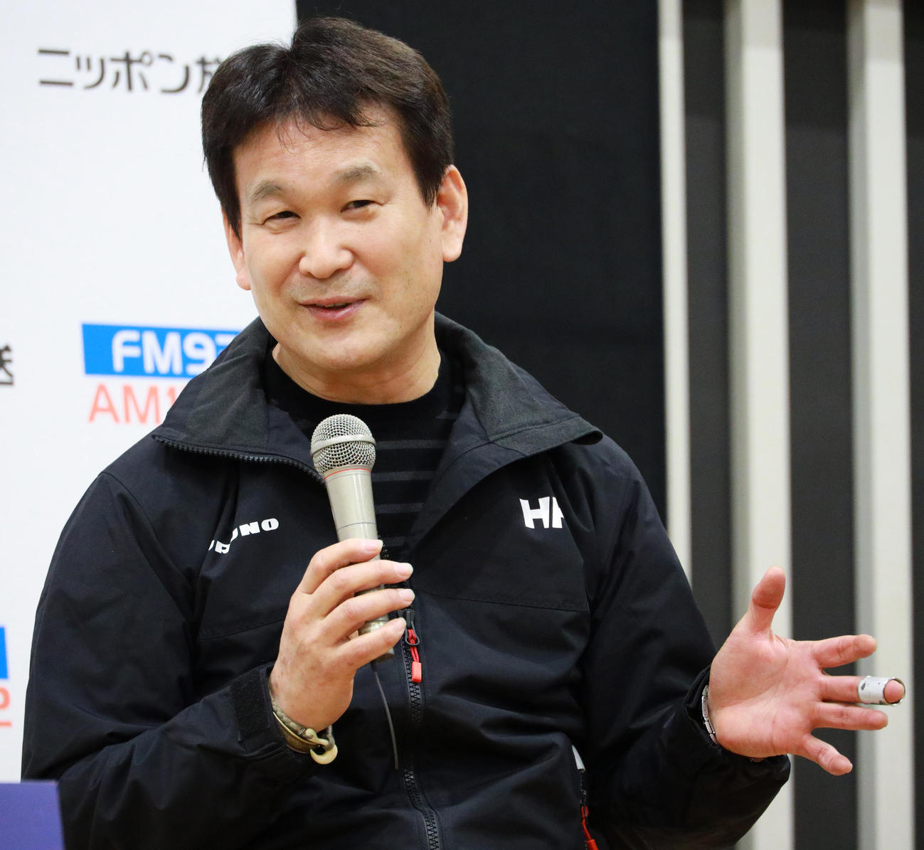 辛坊治郎アナ（2020年12月撮影）