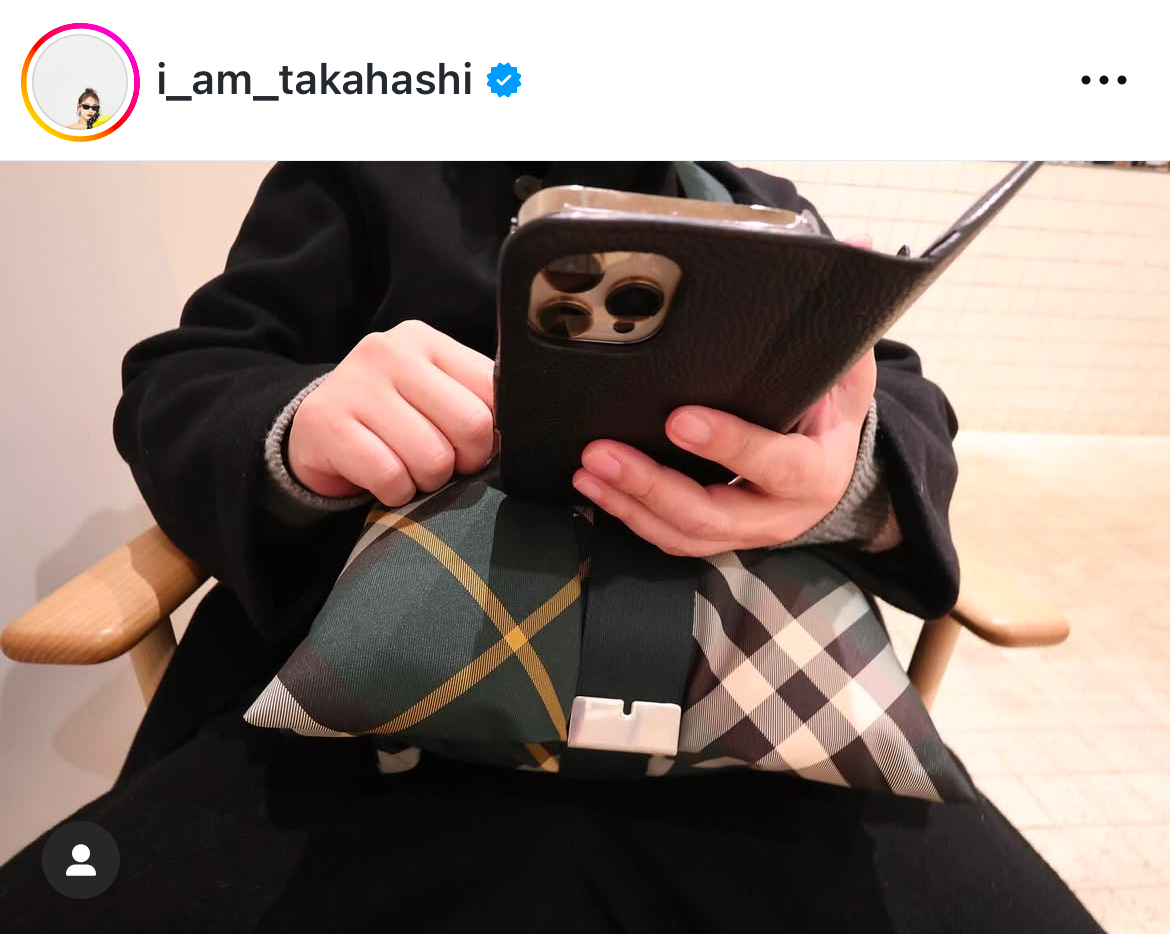 高橋愛のインスタグラムから