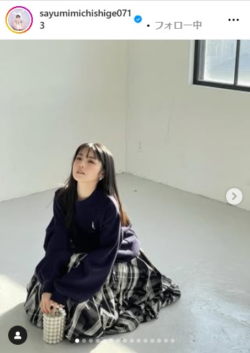 道重さゆみのインスタグラムから