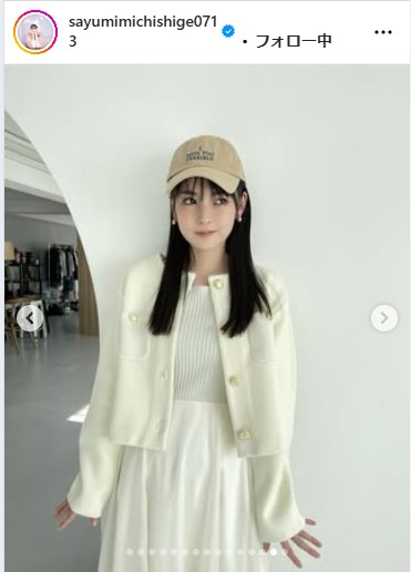 道重さゆみのインスタグラムから