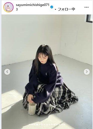 道重さゆみのインスタグラムから