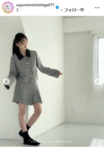 道重さゆみのインスタグラムから