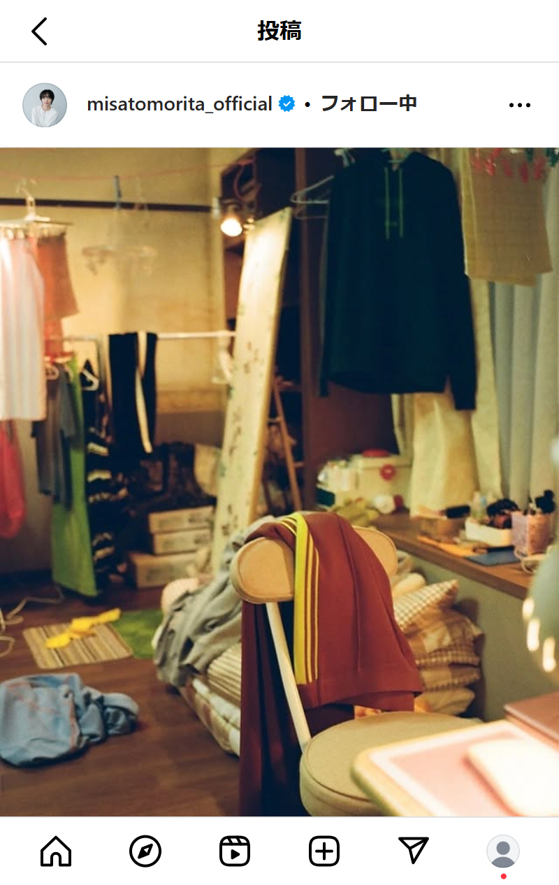森田望智のインスタグラムから