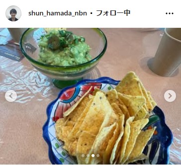 メ～テレ・濱田隼アナウンサーのインスタグラムから