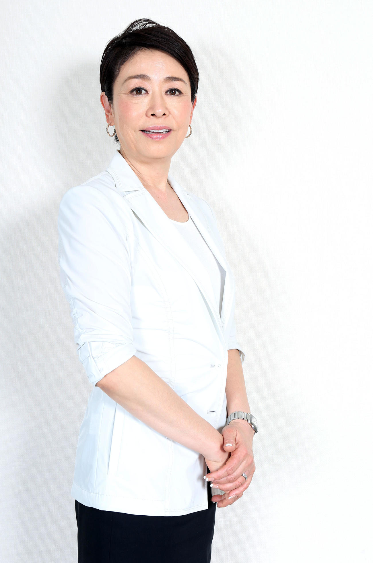 安藤優子アナウンサー＝2015年3月14日