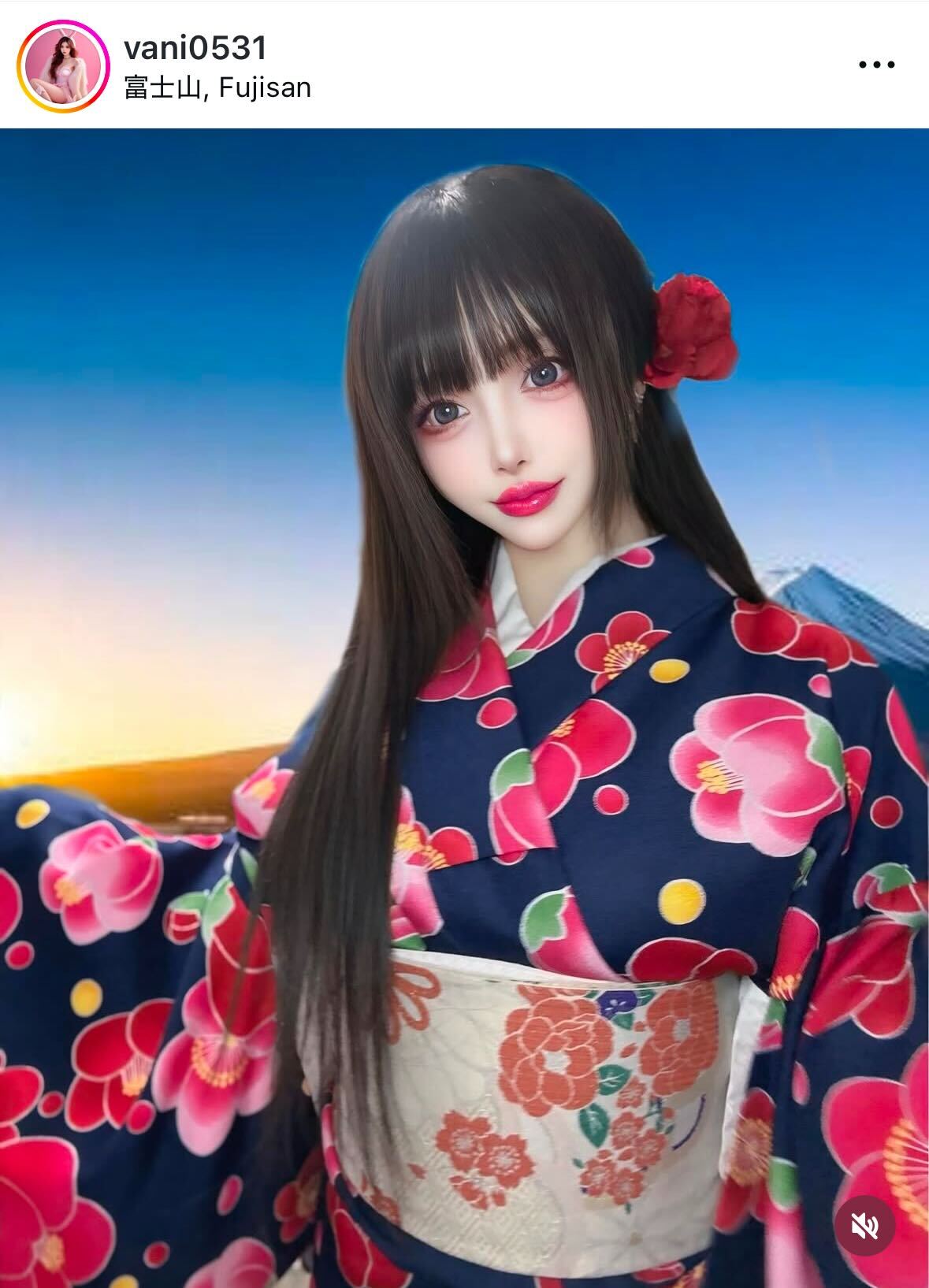 ヴァニラのインスタグラムから