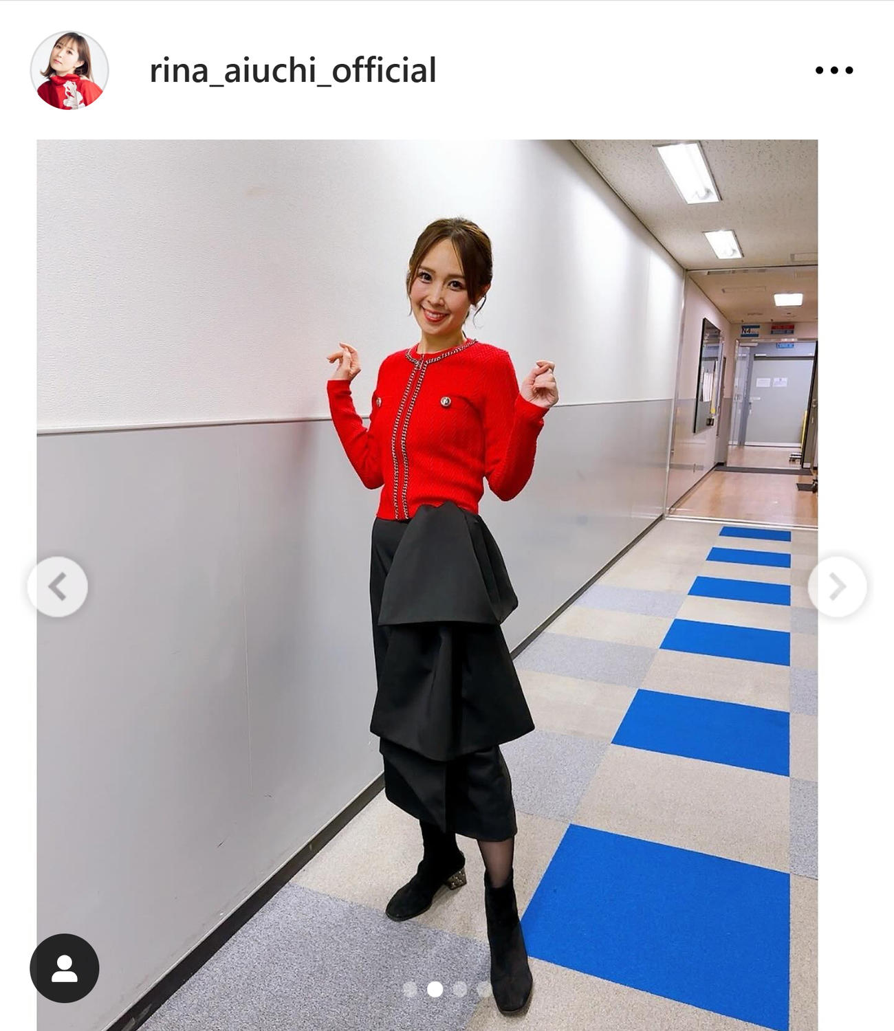 愛内里菜のインスタグラムから