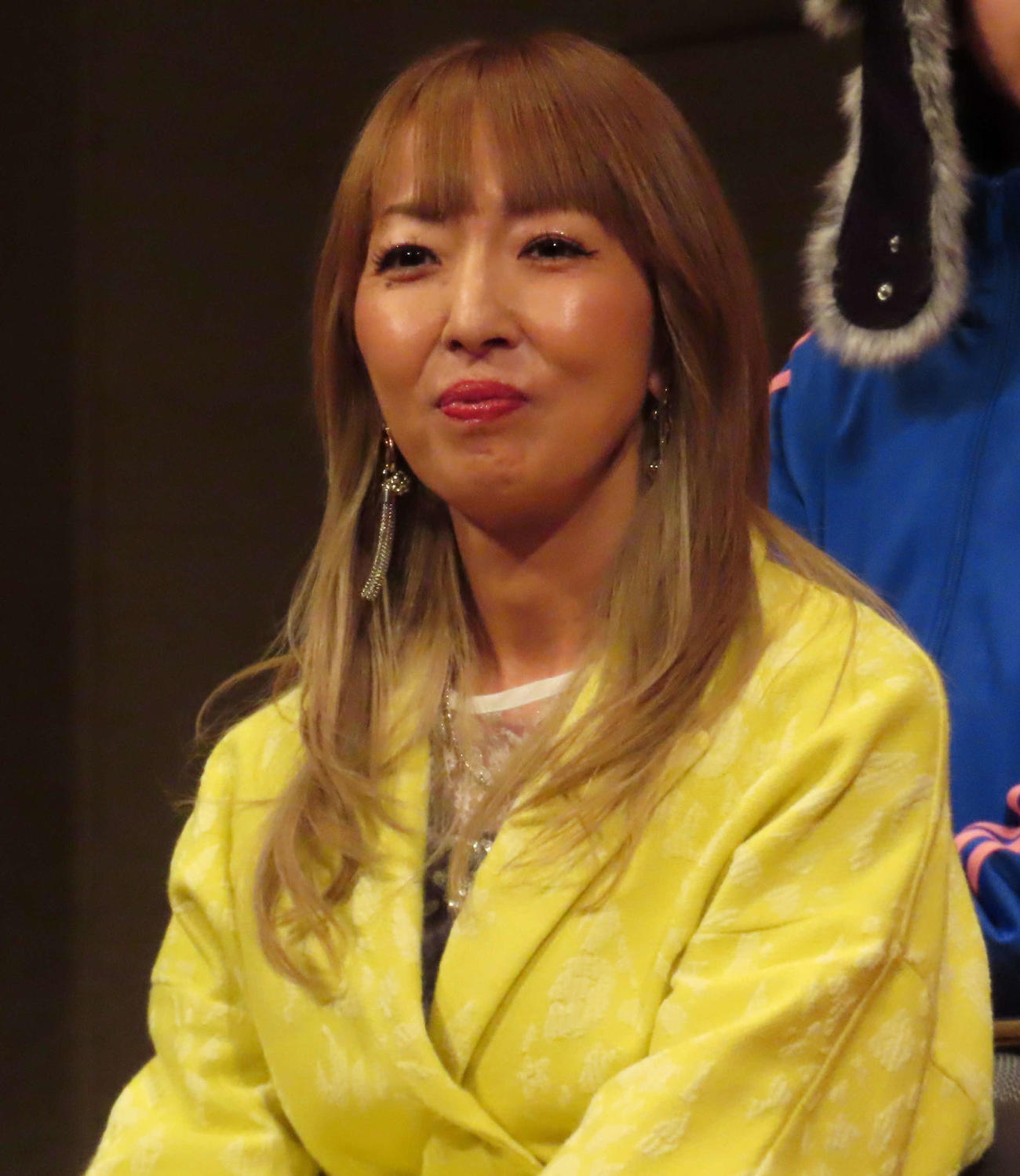 「沖縄アクターズスクール完全復活祭」製作発表会見に出席したREINA