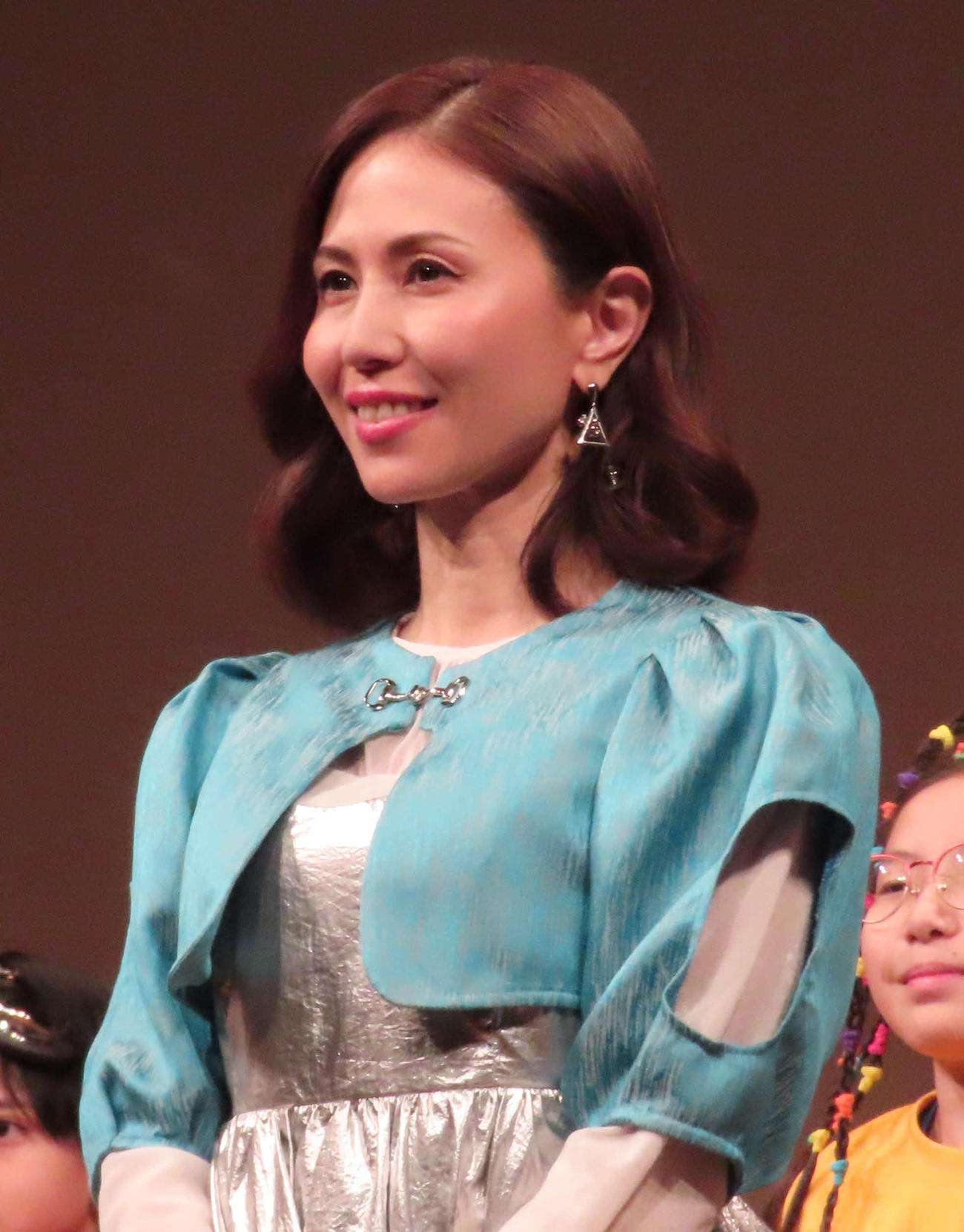 「沖縄アクターズスクール完全復活祭」製作発表会見に出席したNANA