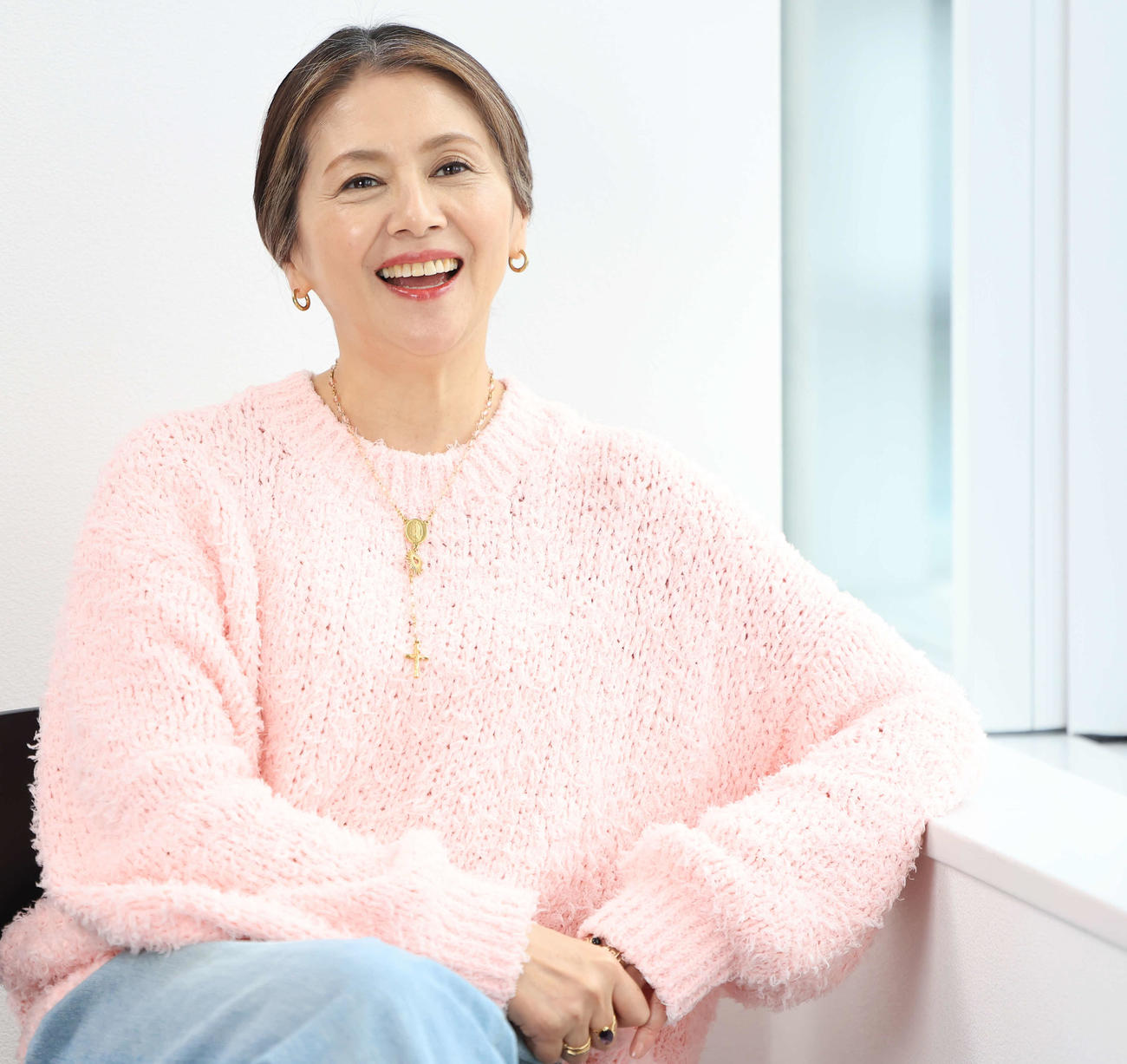 ブルーリボン賞助演女優賞を受賞した小泉今日子（撮影・浅見桂子）