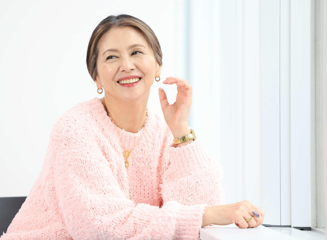ブルーリボン賞助演女優賞を受賞した小泉今日子（撮影・浅見桂子）
