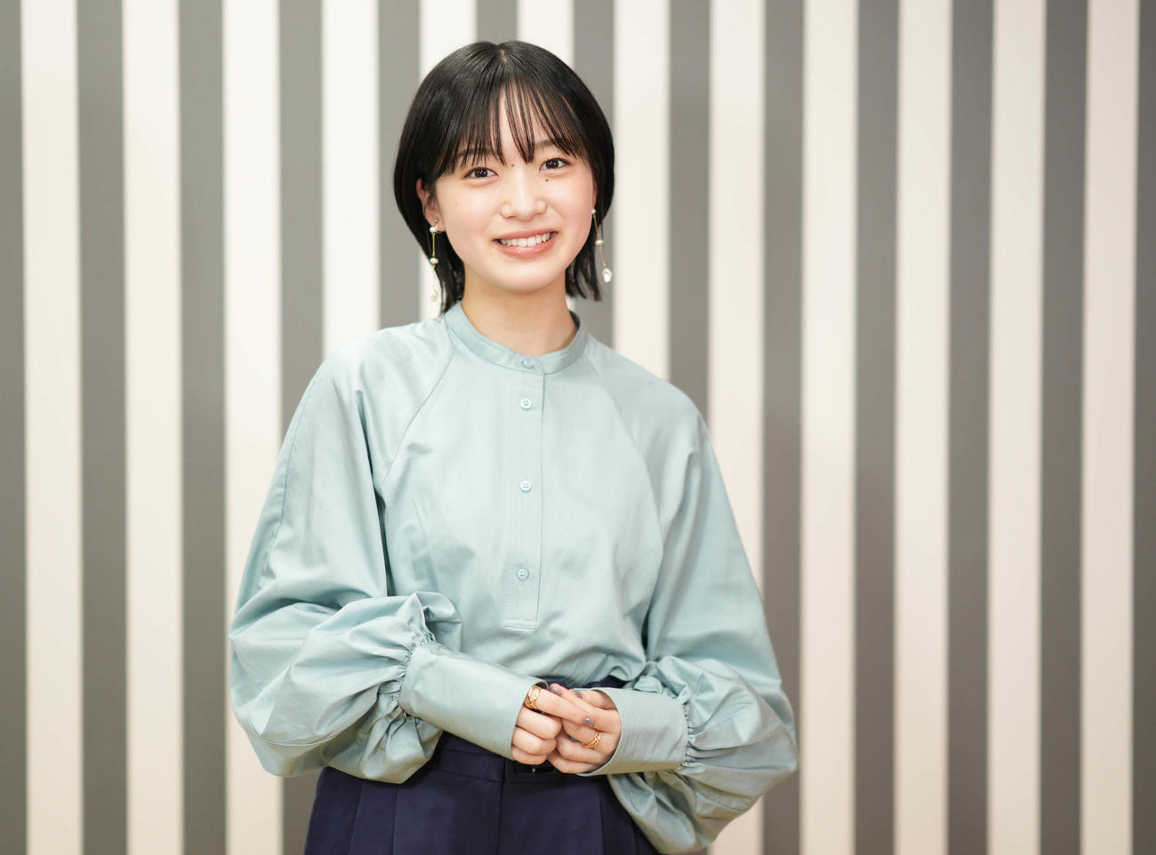 ブルーリボン賞新人賞を受賞した早瀬憩（撮影・鈴木みどり）