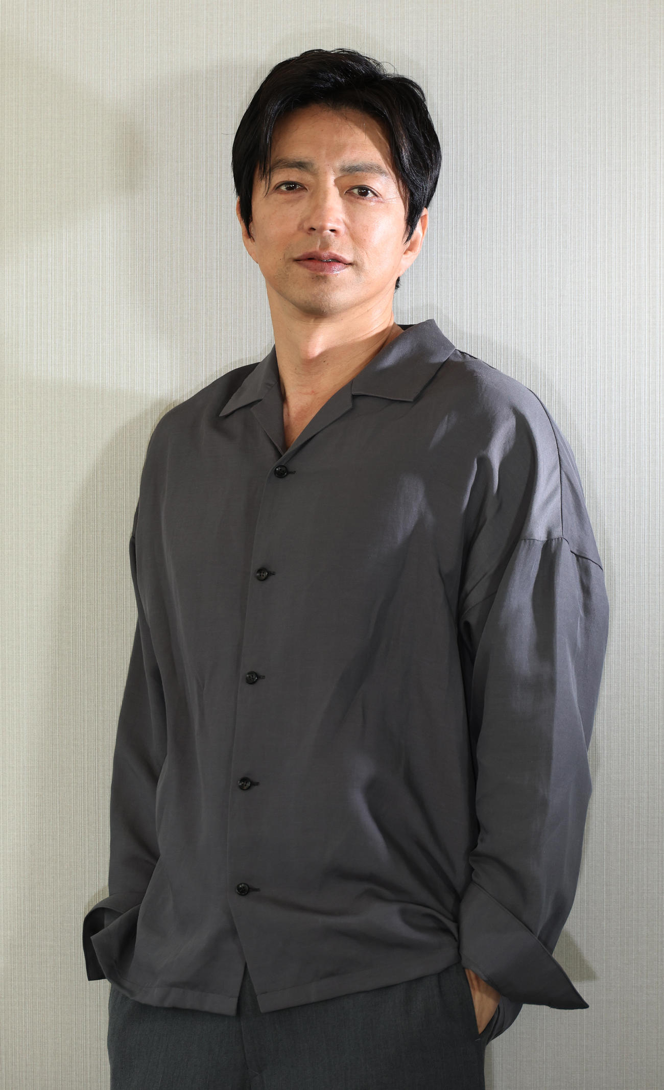 ブルーリボン賞助演男優賞受賞の喜びを語った大沢たかお（撮影・中島郁夫）