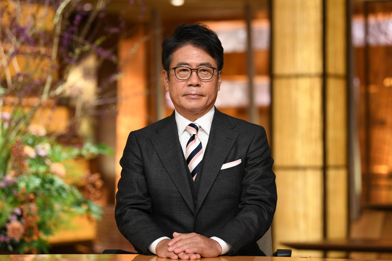 大越健介キャスター（2025年1月撮影）