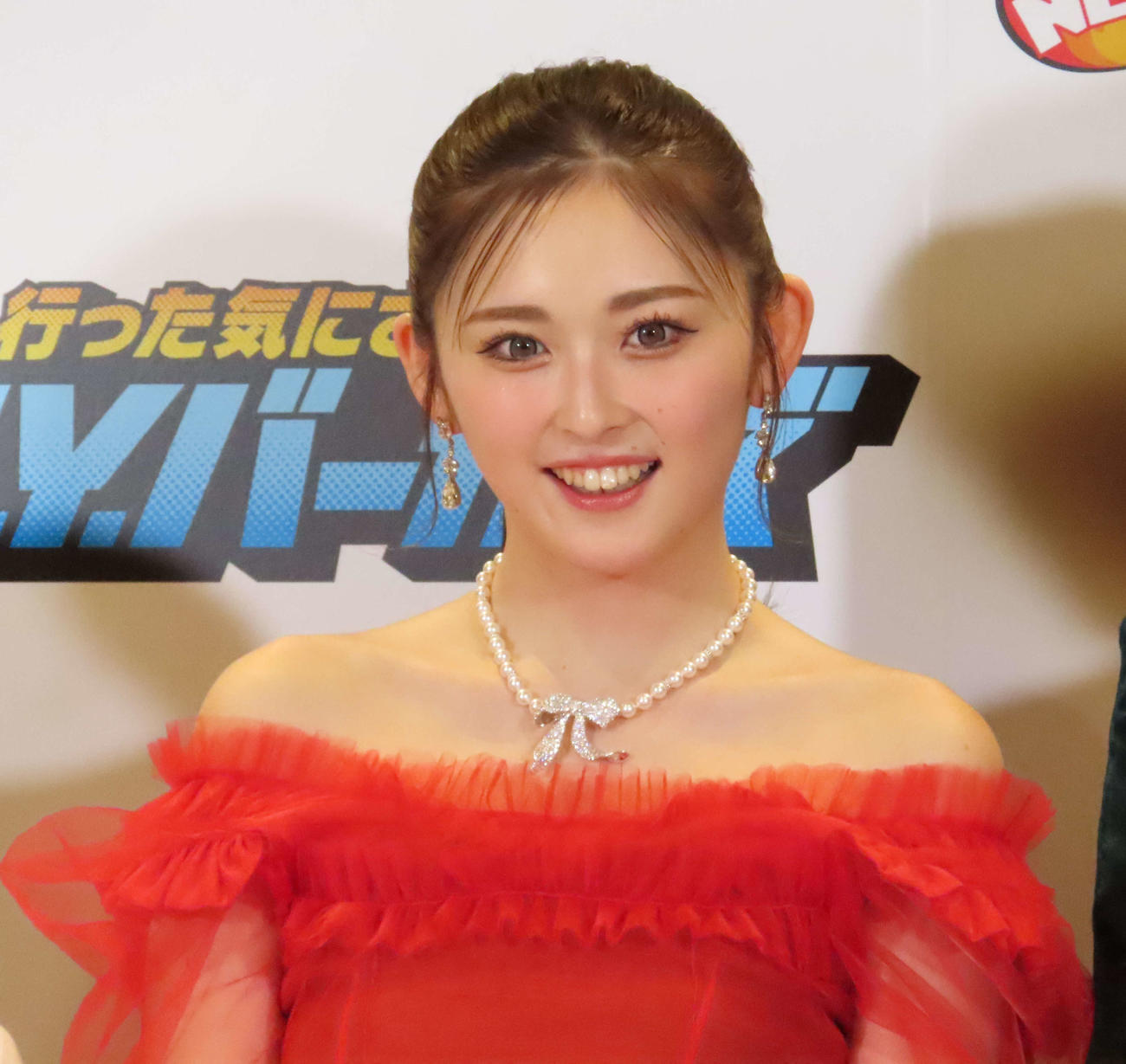 マクドナルド「行った気にさせるよ！N．Y．バーガーズ」新商品発表イベントに出席したゆうちゃみ