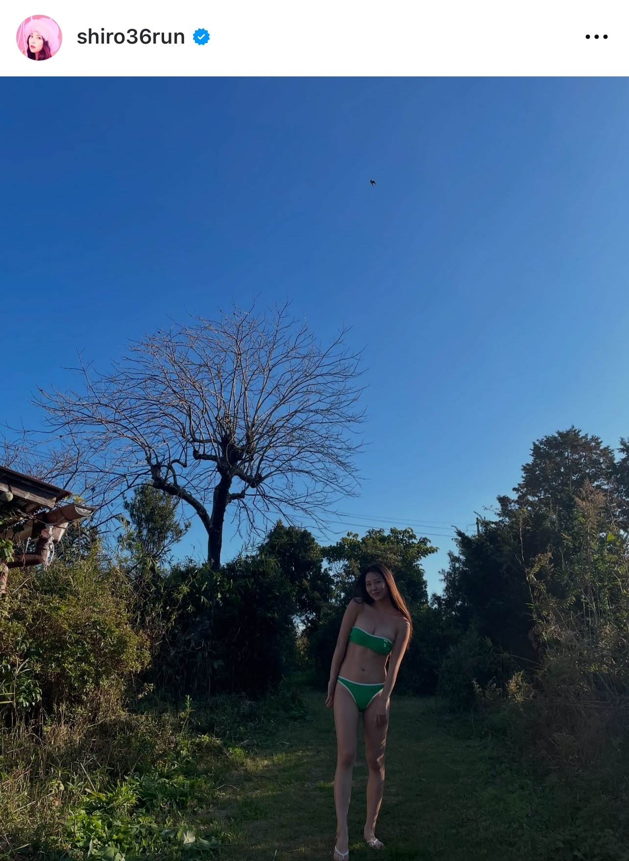 白間美瑠のインスタグラムから