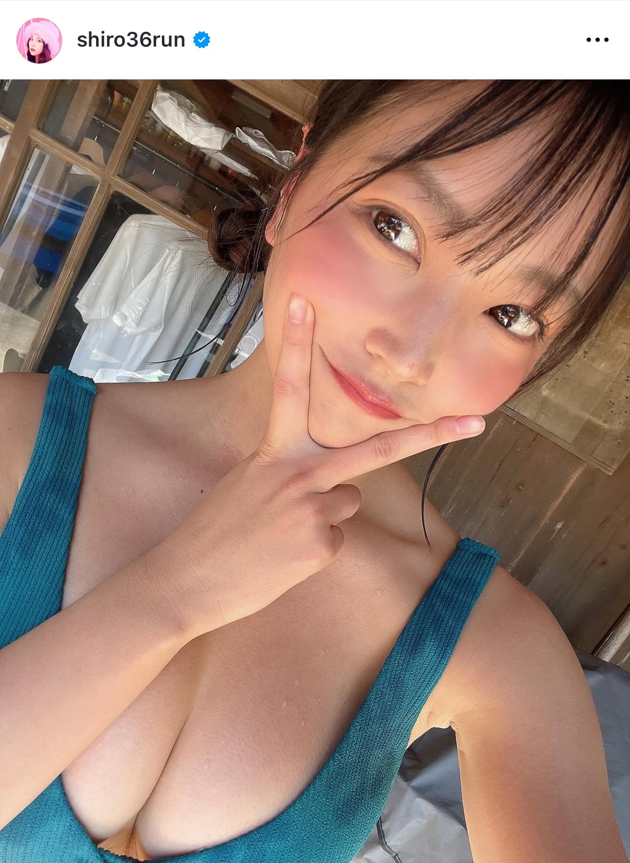 白間美瑠のインスタグラムから