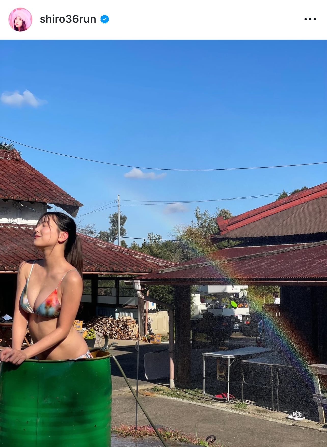 白間美瑠のインスタグラムから