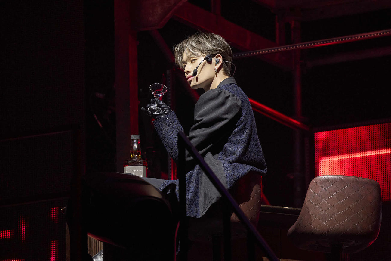 「BULLET TRAIN ARENA TOUR 2024－2025”Joker”」ツアー最終公演でパフォーマンスするマサヒロ