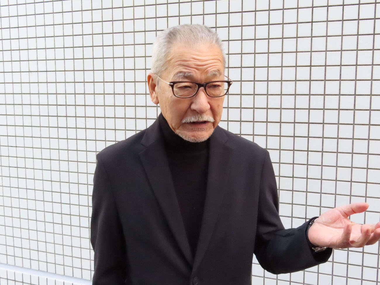 「大竹まこと　ゴールデンラジオ」終了後、報道陣へ森永卓郎さんへの思いを語った大竹まこと