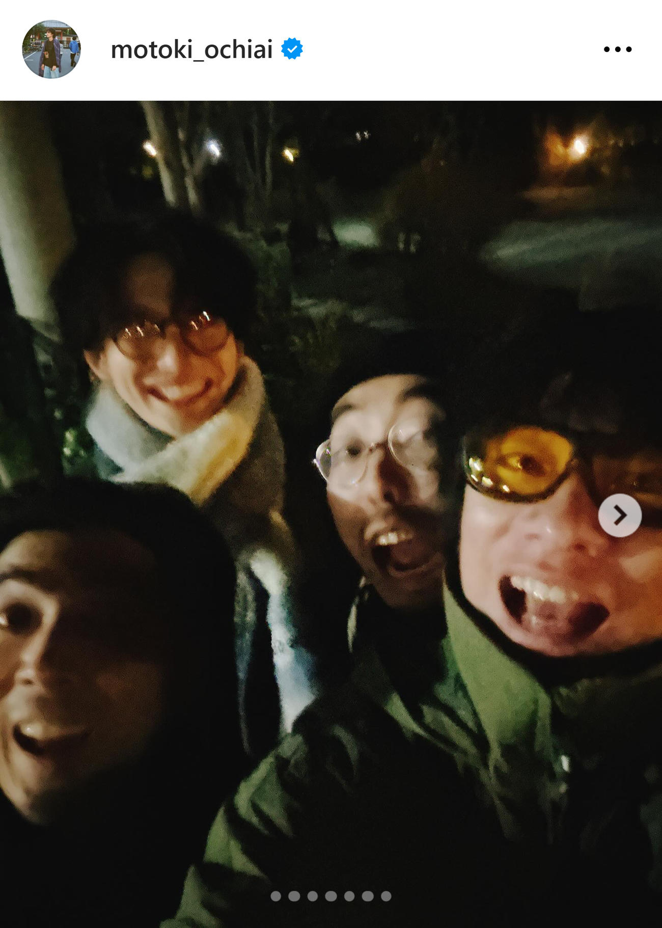 落合モトキのインスタグラムから