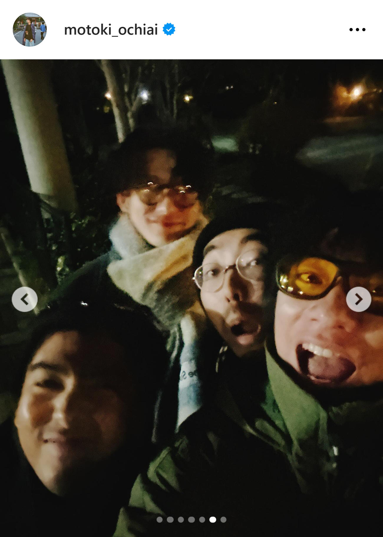 落合モトキのインスタグラムから