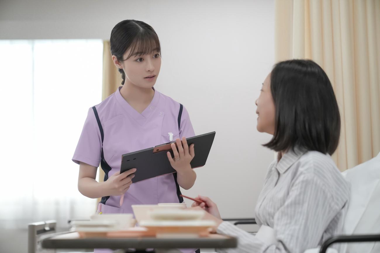 NHK連続テレビ小説「おむすび」の1場面（C）NHK
