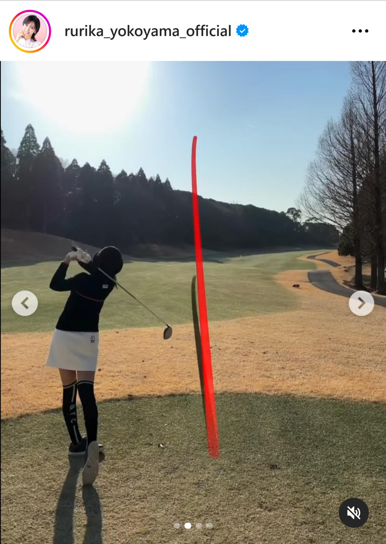 横山ルリカのインスタグラムから