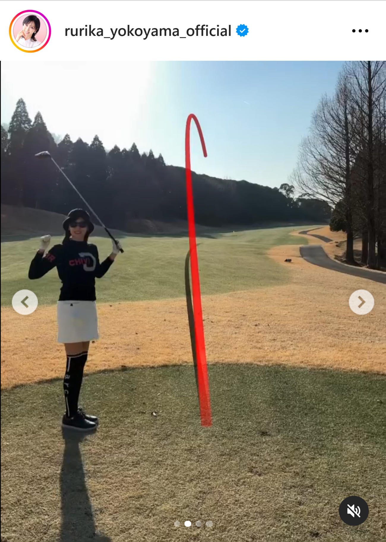 横山ルリカのインスタグラムから