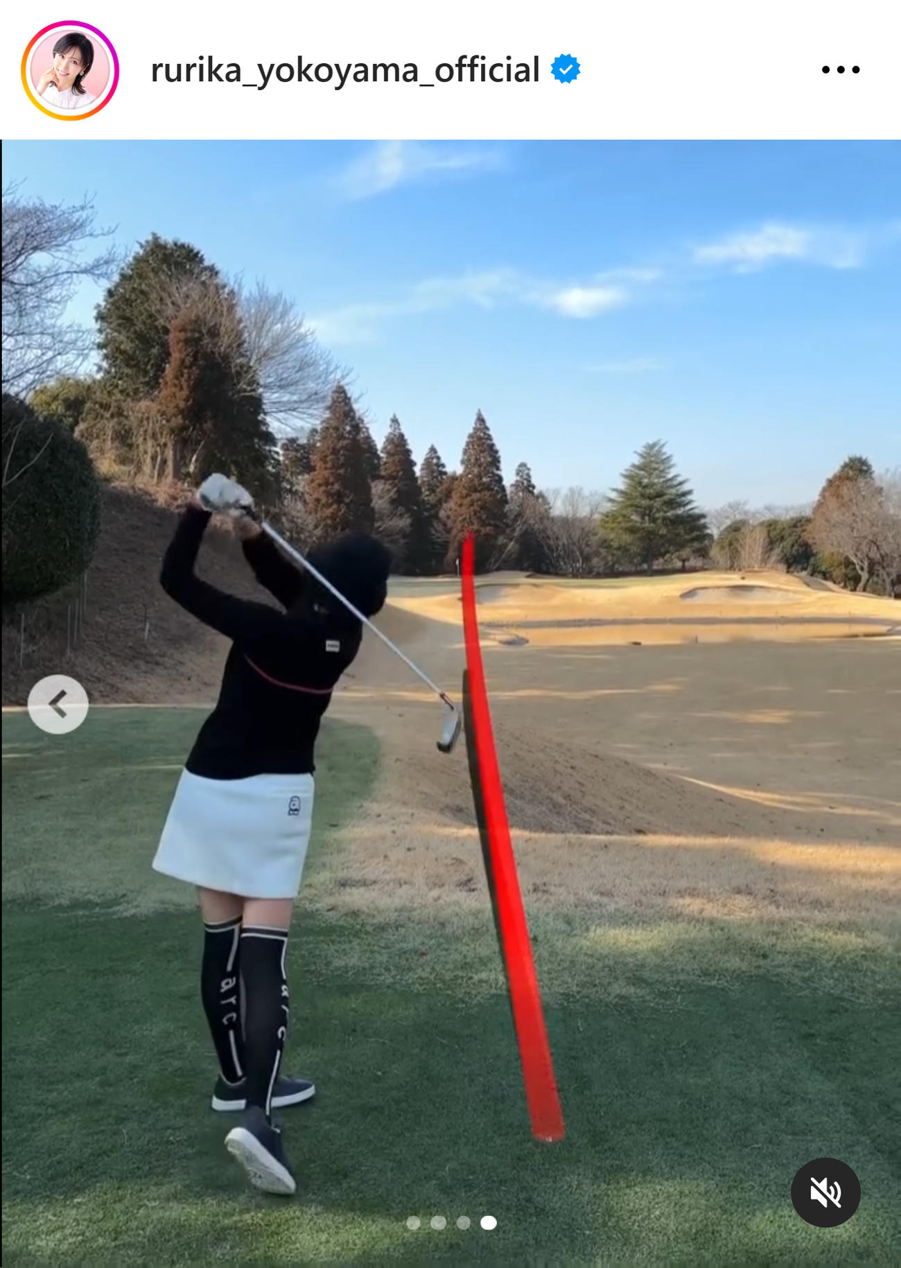 横山ルリカのインスタグラムから