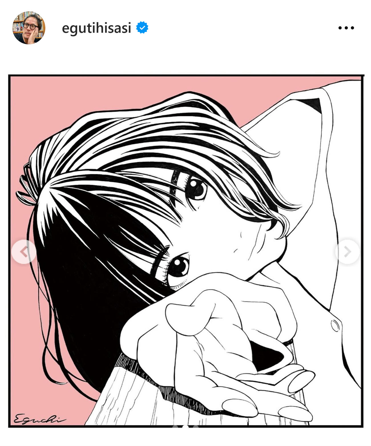 江口寿史氏のインスタグラムから