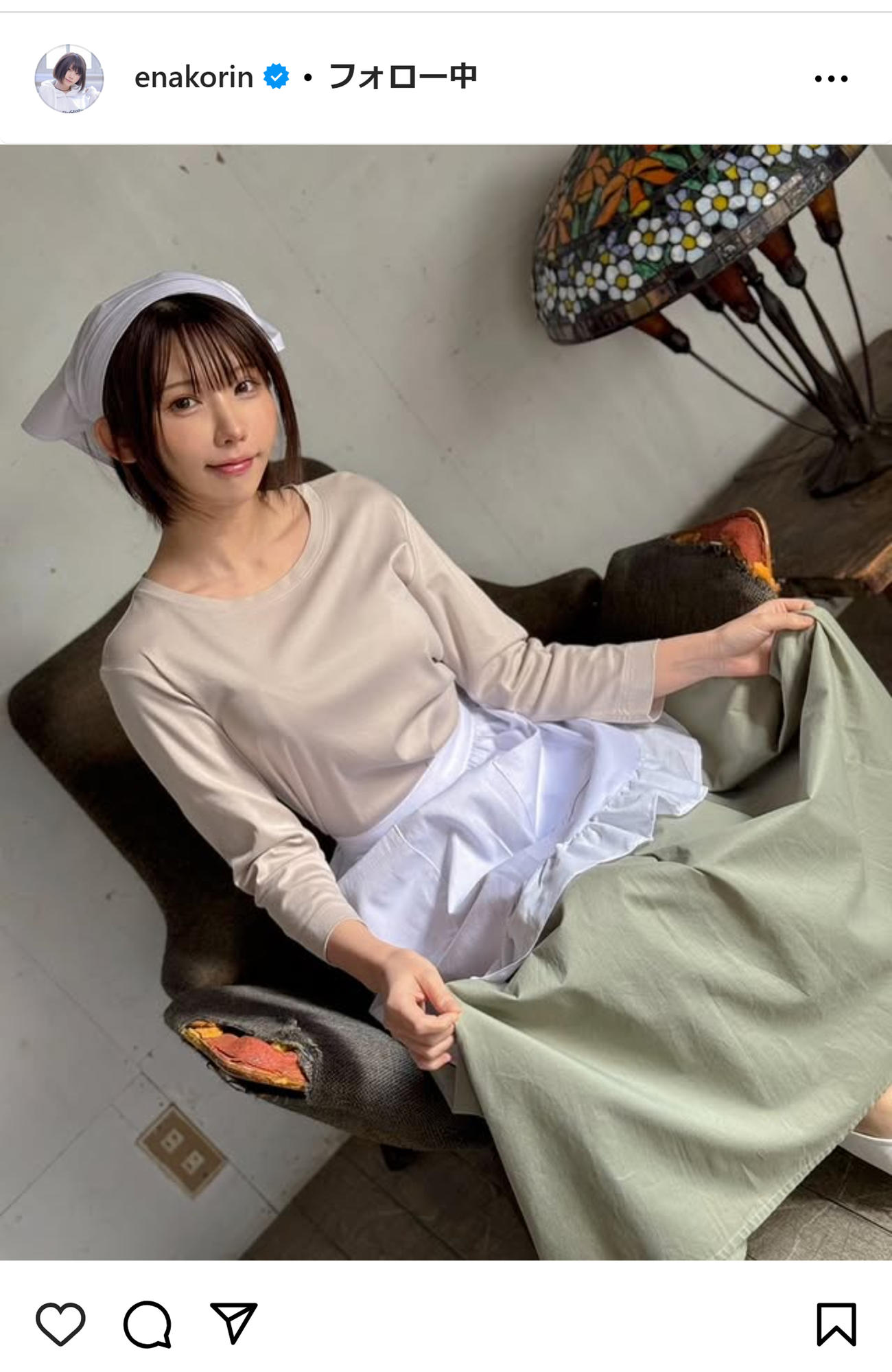 えなこのインスタグラムから