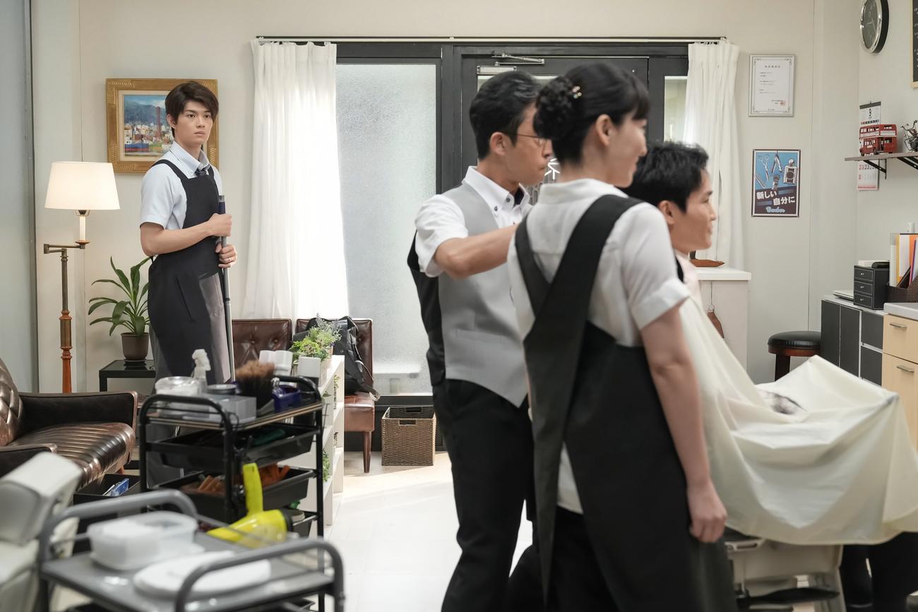 NHK連続テレビ小説「おむすび」の1場面（C）NHK
