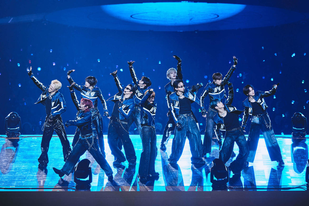 「LAPOSTA 2025 Supported by docomo」に出演したINI（C）LAPONE ENTERTAINMENT
