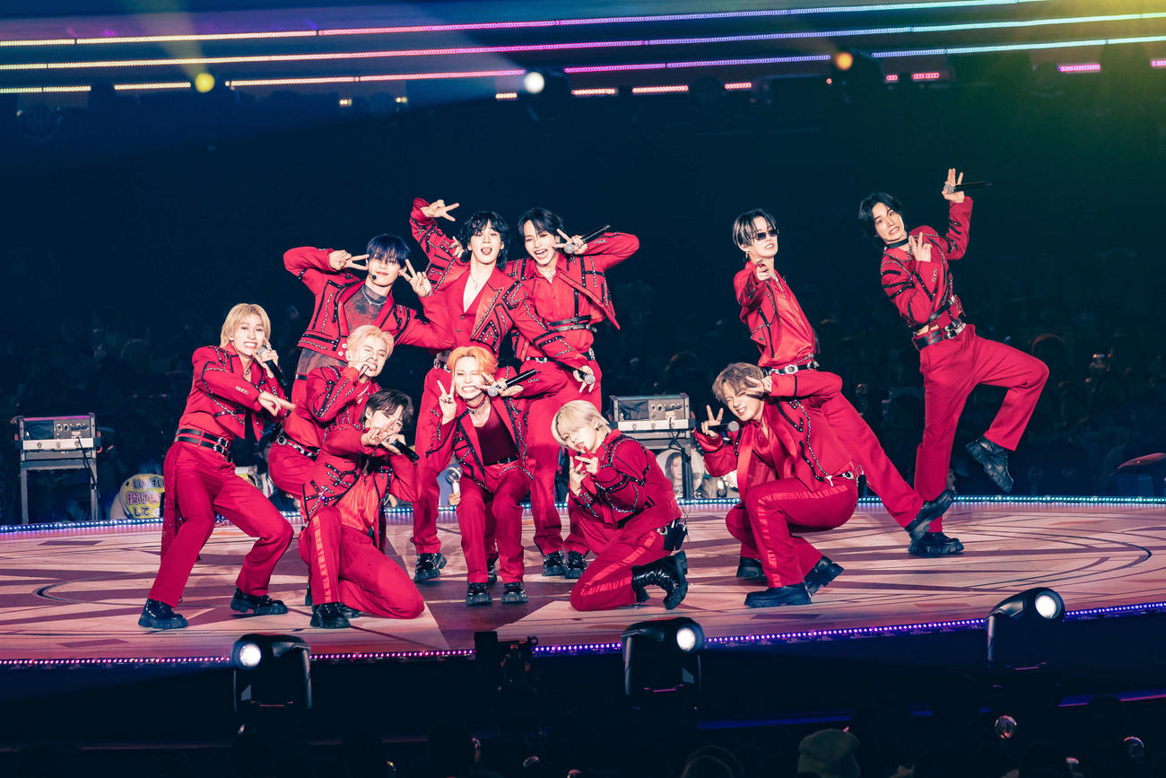 「LAPOSTA 2025 Supported by docomo」に出演したJO1（C）LAPONE ENTERTAINMENT