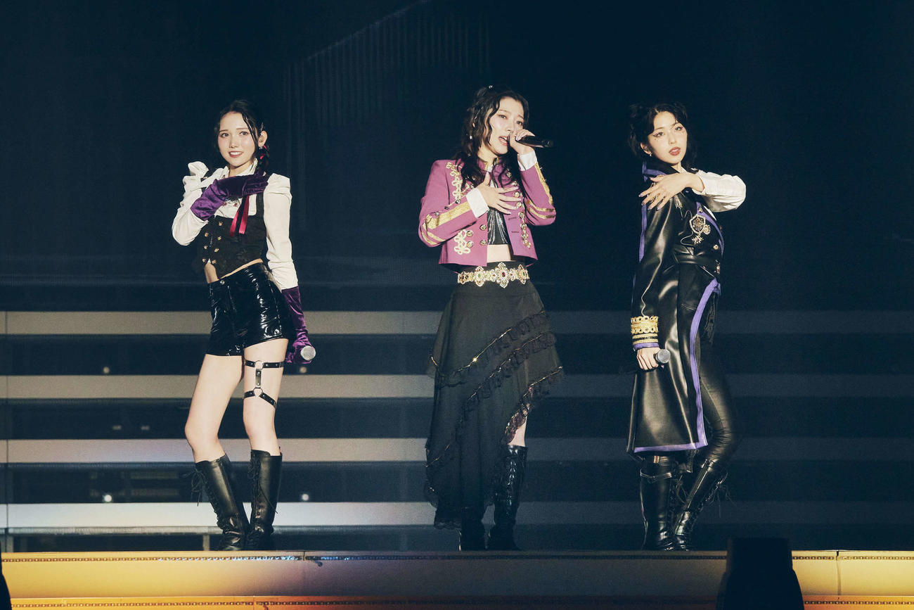 「LAPOSTA 2025 Supported by docomo」に出演したIS：SUE（C）LAPONE GIRLS