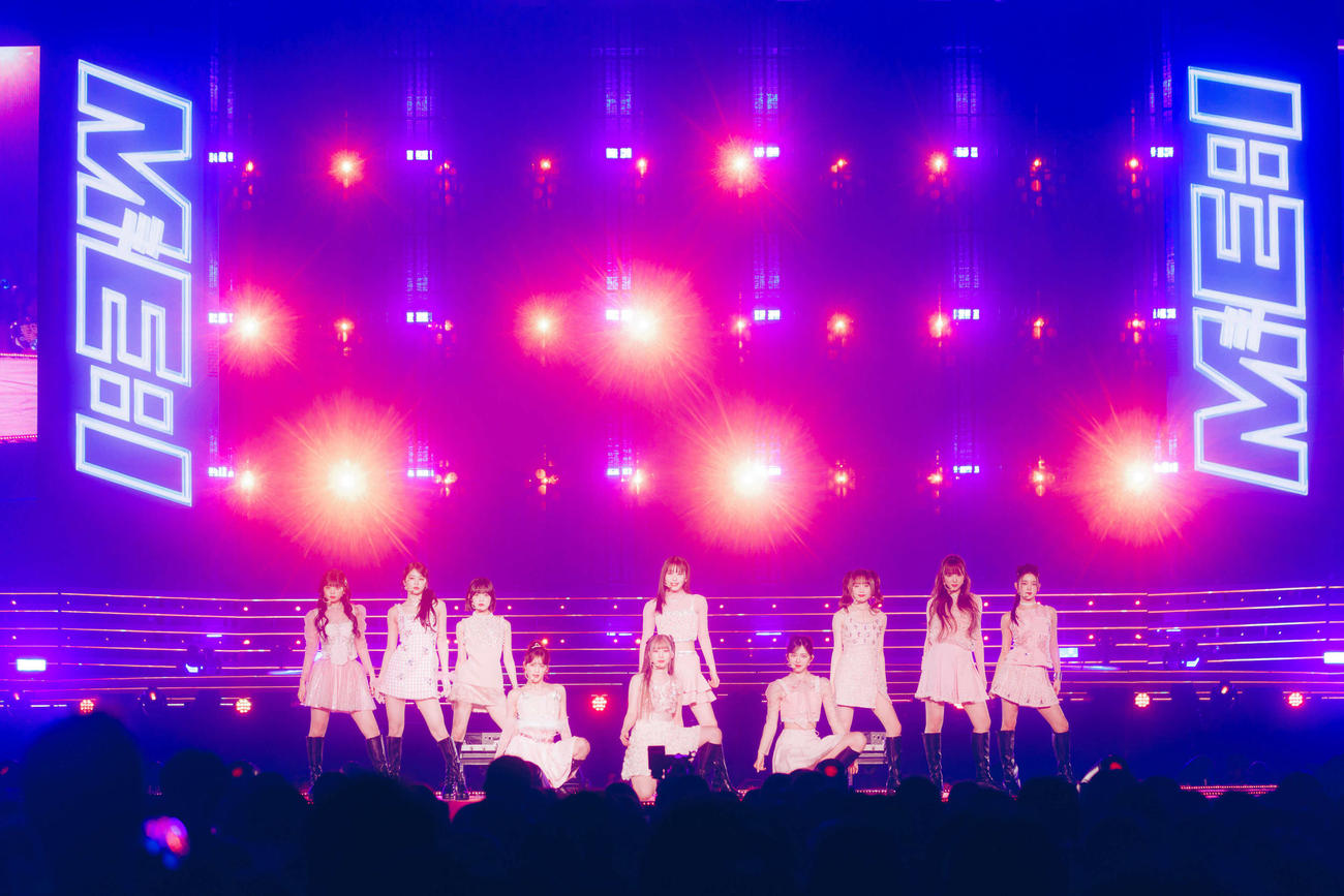 「LAPOSTA 2025 Supported by docomo」に出演したME：I（C）LAPONE GIRLS