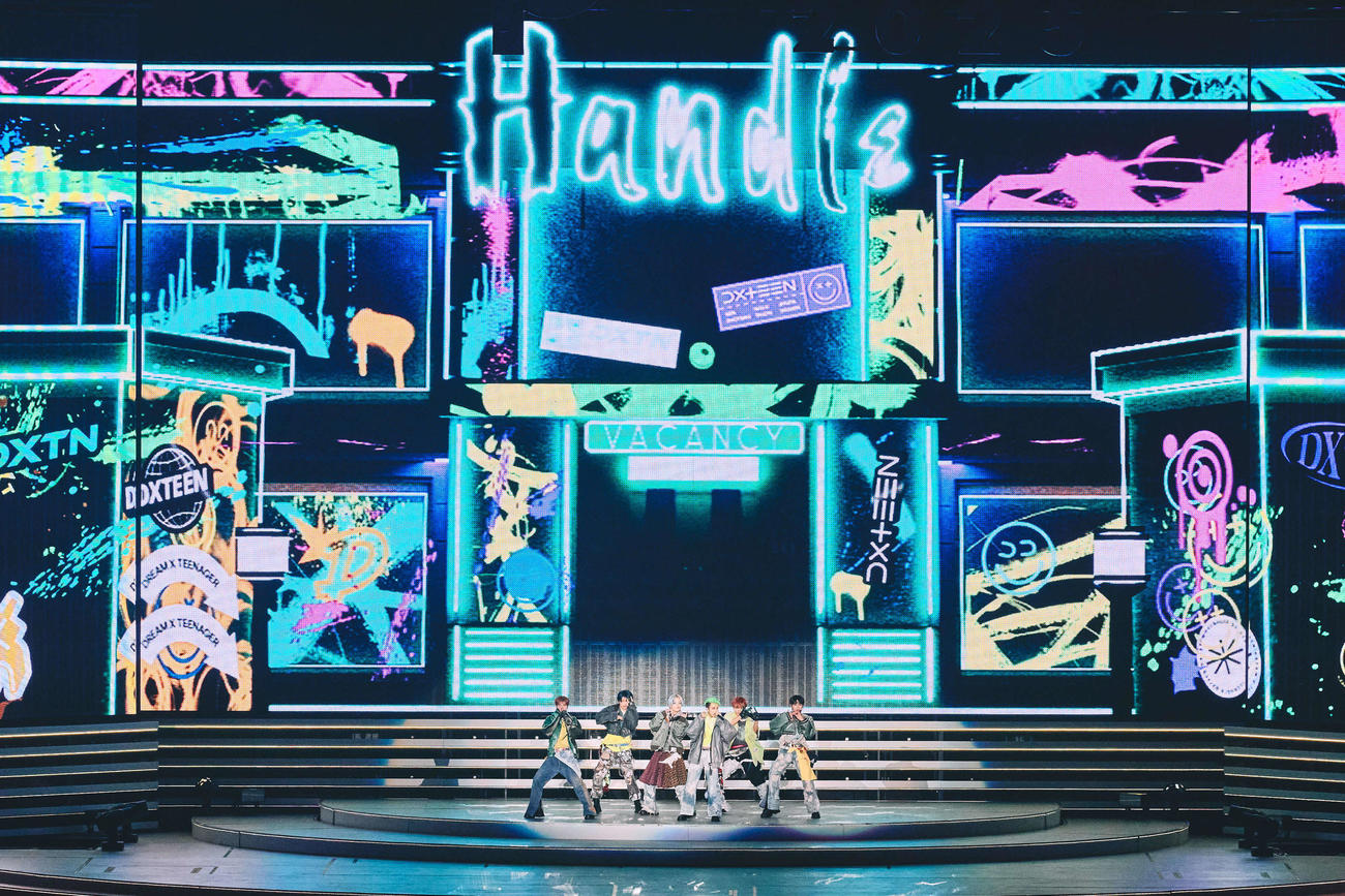 「LAPOSTA 2025 Supported by docomo」に出演したDXTEEN（C）LAPONE ENTERTAINMENT