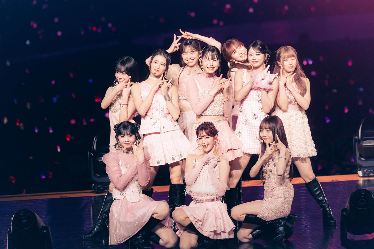 「LAPOSTA 2025 Supported by docomo」に出演したME：I（C）LAPONE GIRLS