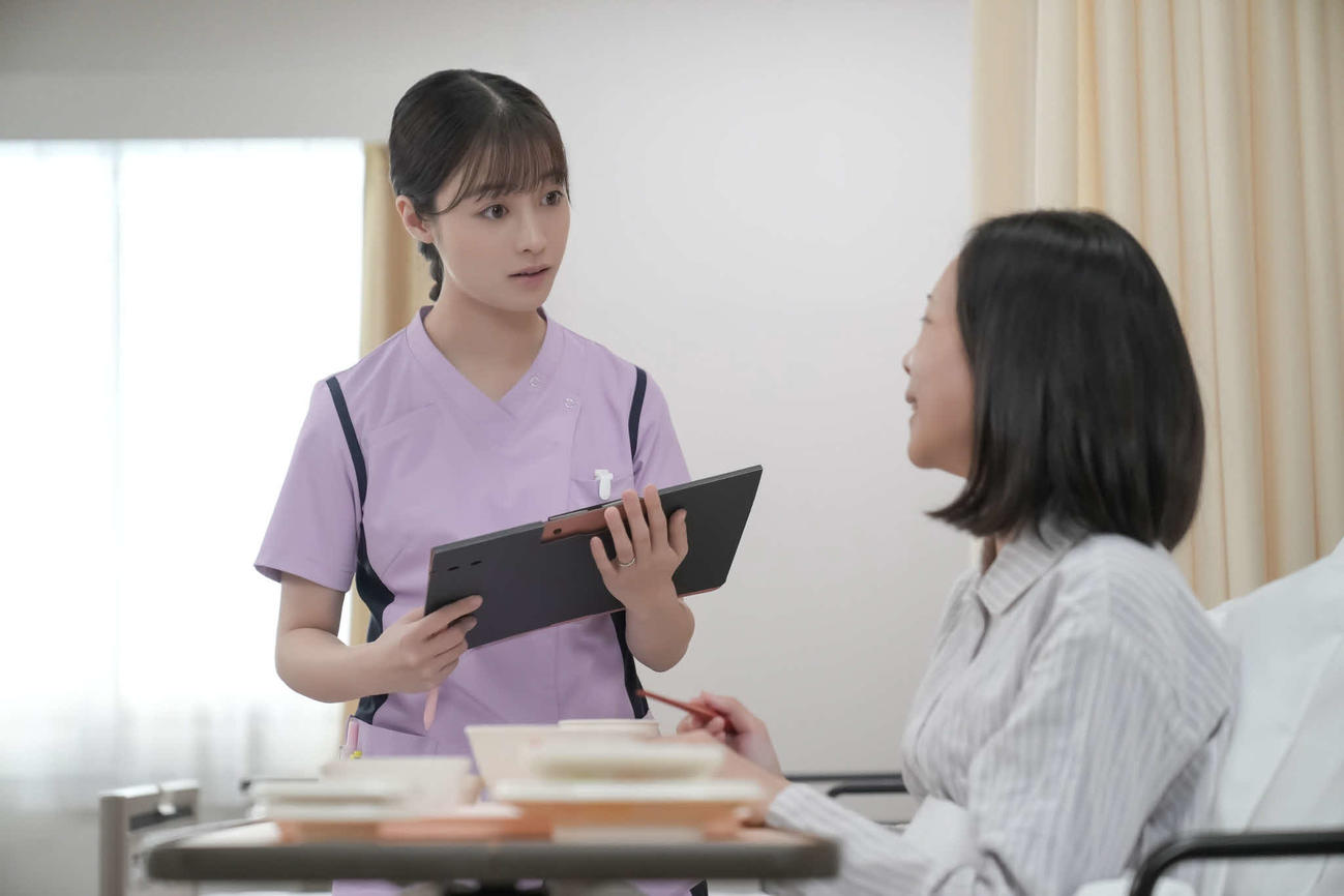 NHK連続テレビ小説「おむすび」でヒロインを演じる橋本環奈