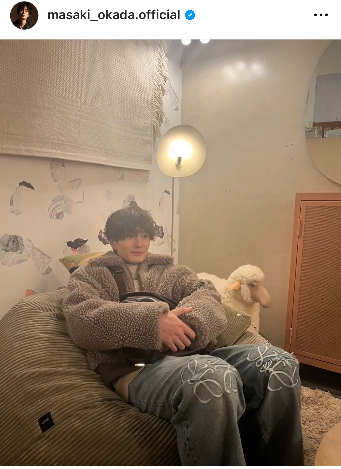 岡田将生のインスタグラムから