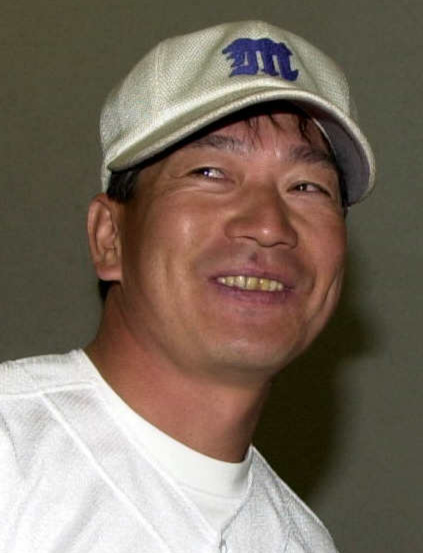 松本稔氏（2001年10月撮影)
