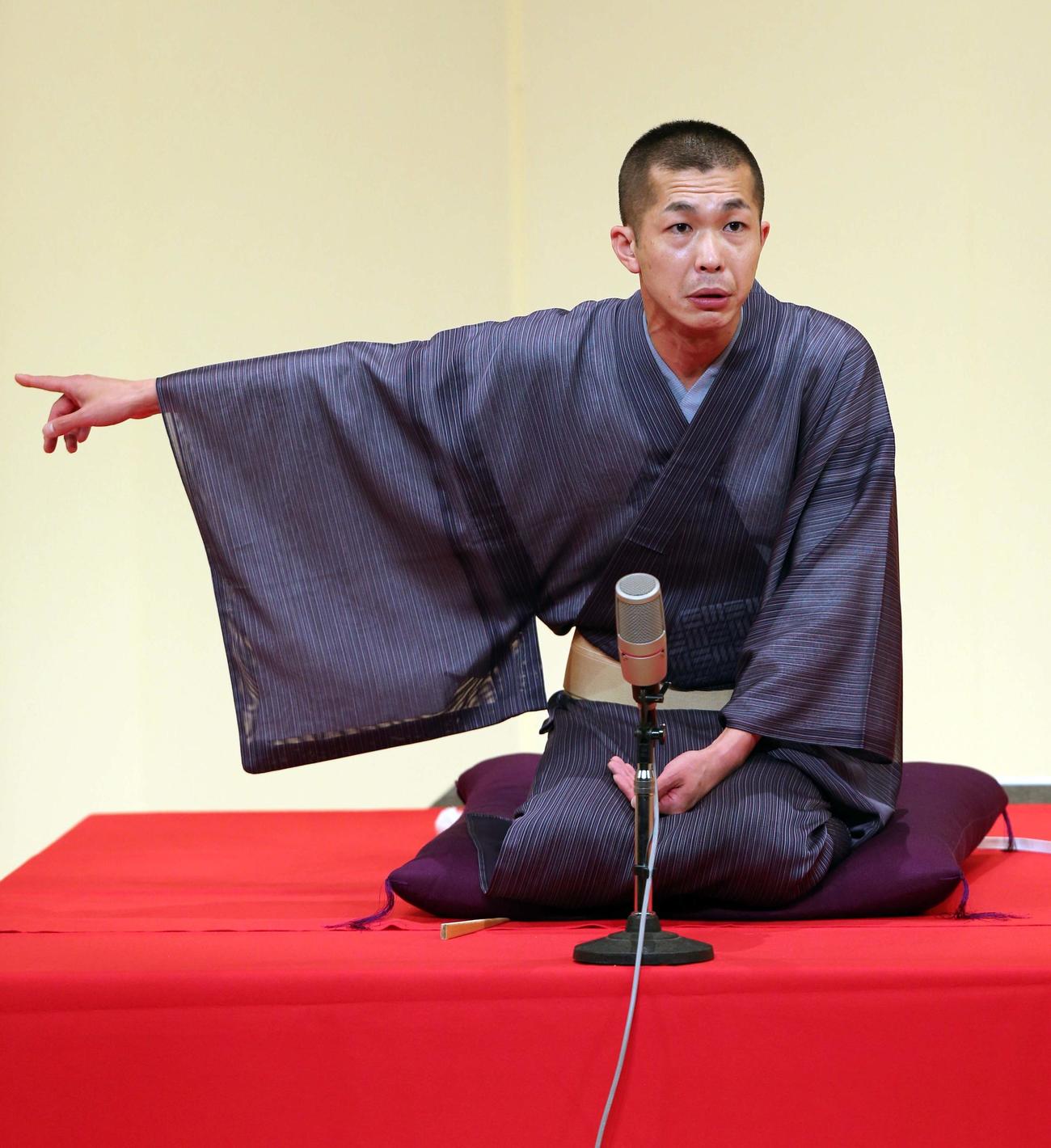 柳家三三（12年8月撮影）