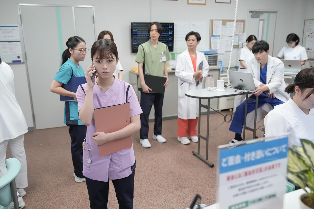 NHK連続テレビ小説「おむすび」の1場面（C）NHK