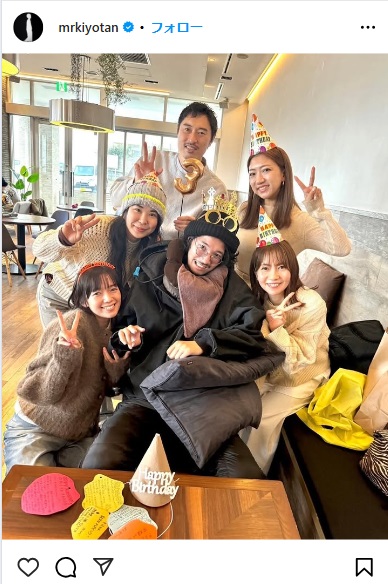 清原翔のインスタグラムから