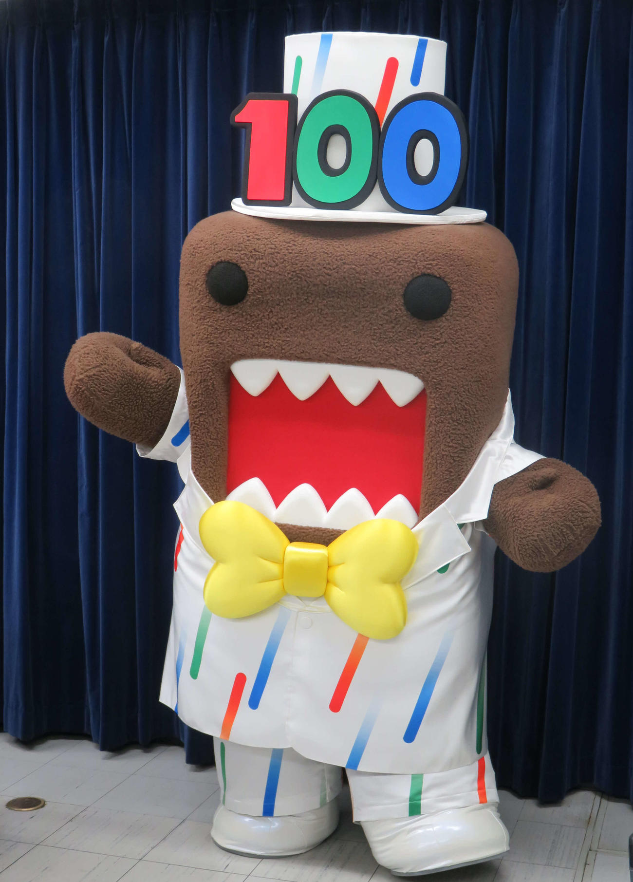 NHKの放送100年どーもくん